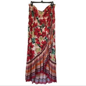 Anthropologie wrap skirt